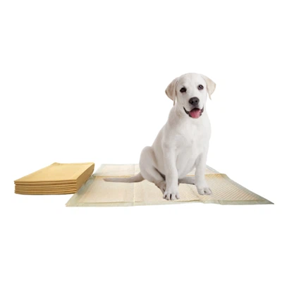 Vienkartiniai bambukinio audinio įklotai šunims